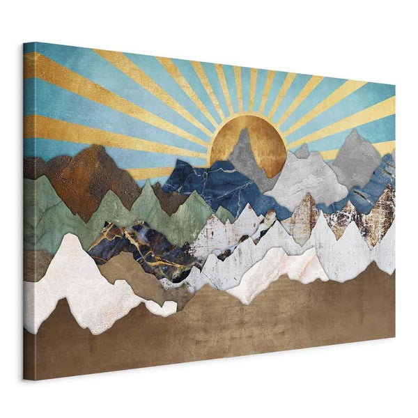 Quadro - Morning in the Mountains (1 Part) Wide