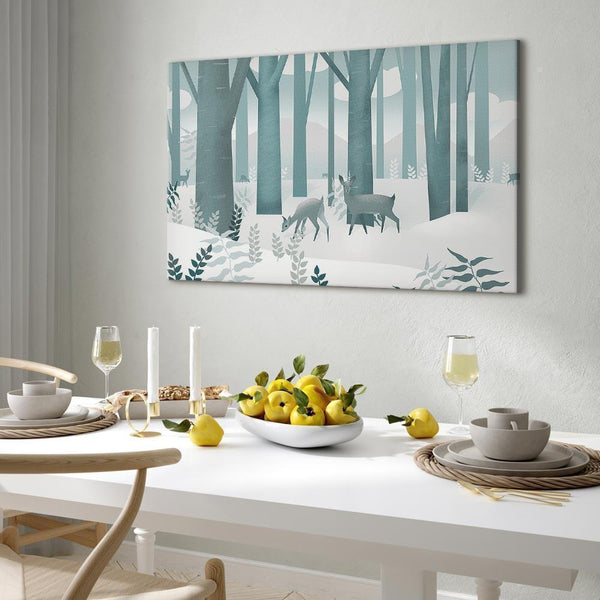 Quadro - Fairy-Tale Forest (1 Part) Vertical - First Variant