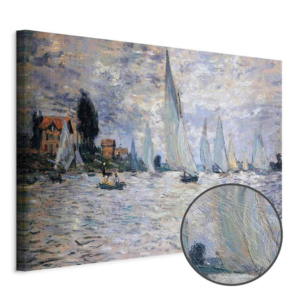 Quadro - Claude Monet - Sailboats, Regatta in Argenteuil