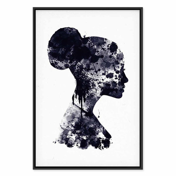 Quadro - Abstract Profile (1 Part) Vertical