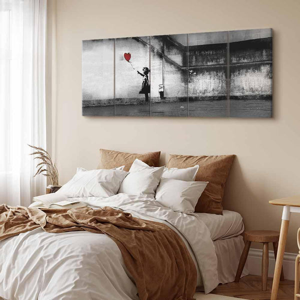 Quadro - Banksy: Runaway Balloon