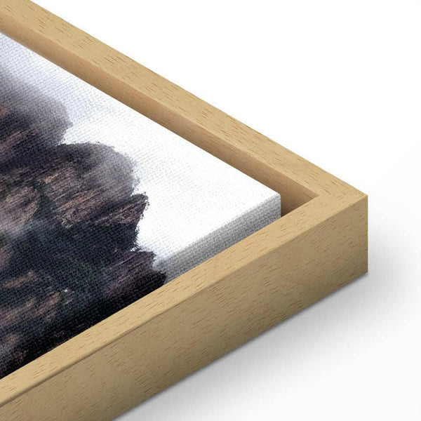 Quadro - Heart of Mountain Landscape (1-part) - Clouds Amid Rocks
