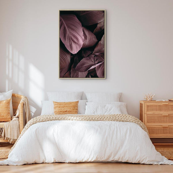 Quadro - Velvet Leaves (1 Part) Vertical