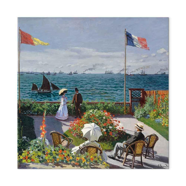 Quadro - Claude Monet – Terrace at Sainte-Adresse
