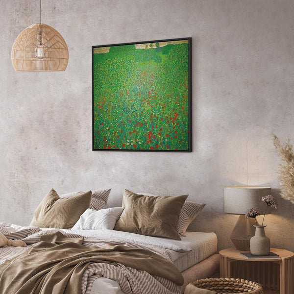 Quadro - Gustav Klimt – Poppy Field