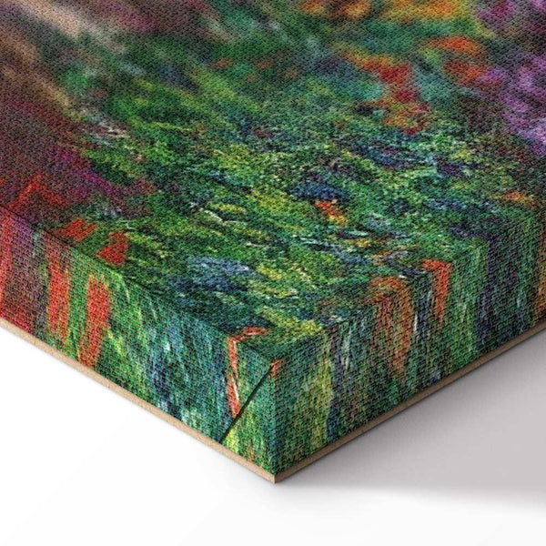 Quadro - Claude Monet – A Pathway in Monet's Garden