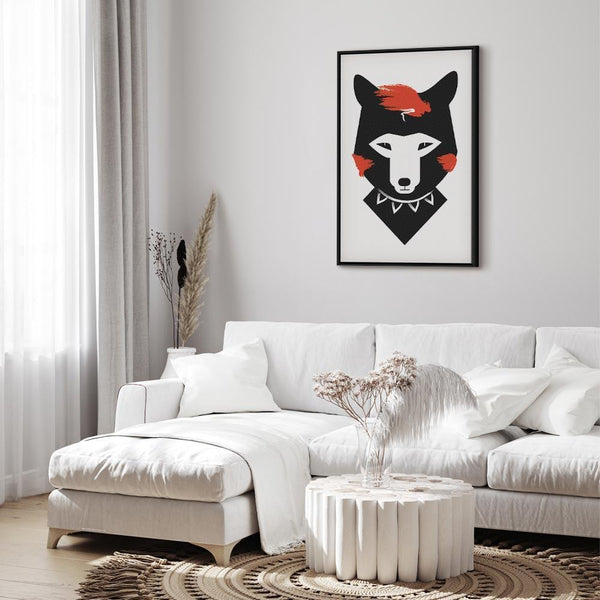 Quadro - Polite Fox (1 Part) Vertical