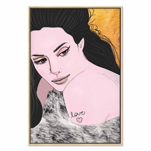 Quadro - Sensual and Love (1 Part) Vertical
