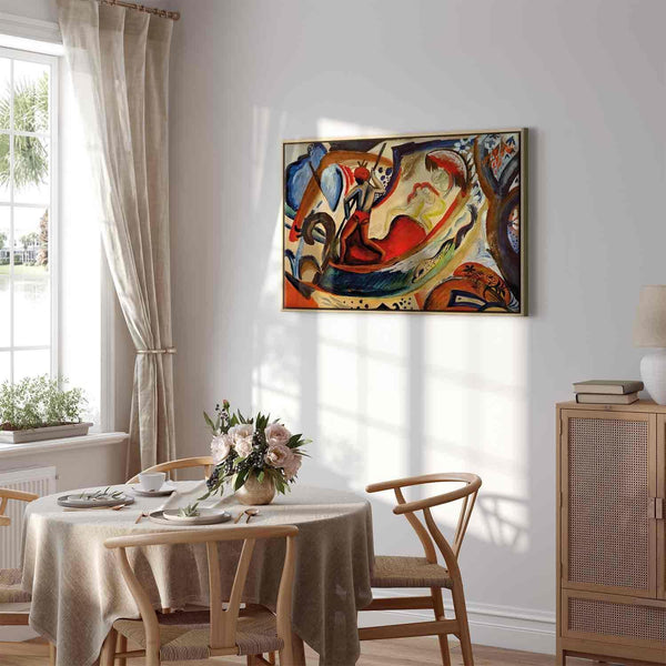 Quadro - August Macke – Nackte Mädchen in der Barke