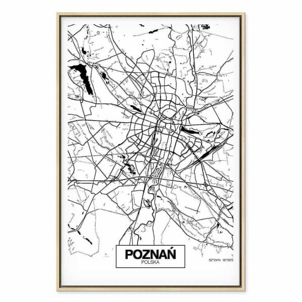 Quadro - City Plan: Poznan (1 Part) Vertical