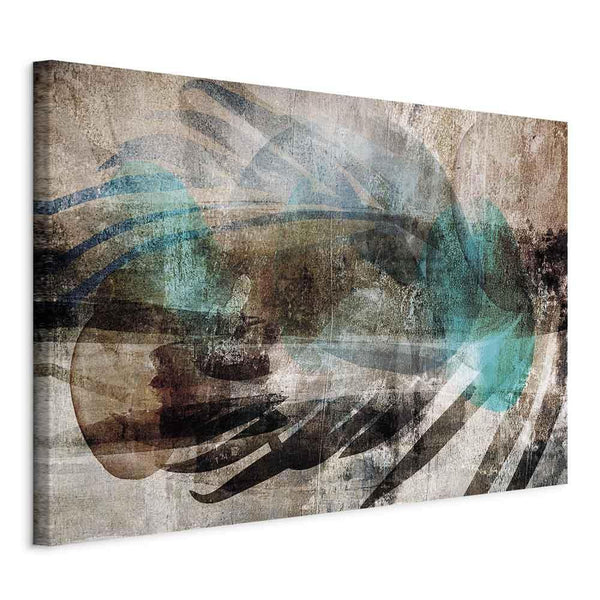 Quadro - Abstract Plume (1 Part) Wide