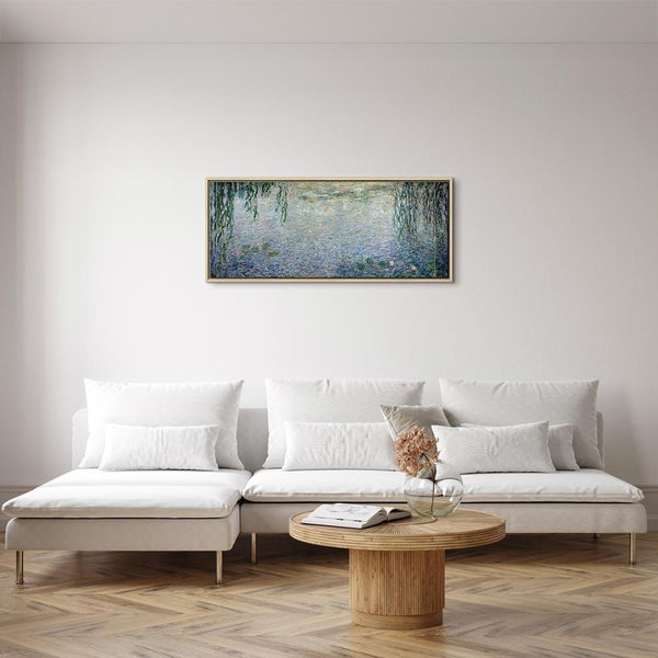Quadro - Claude Monet – The Water Lilies – Clear Morning with Willows