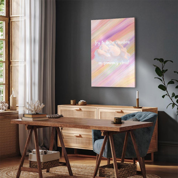 Quadro - Try to Be a Rainbow (1 Part) Vertical