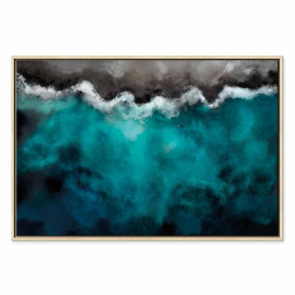 Quadro - Blue Lagoon (1 Part) Wide