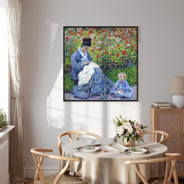 Quadro - Claude Monet – Madame Monet and Her Son