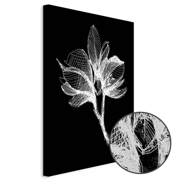 Quadro - Night Flower (1 Part) Vertical