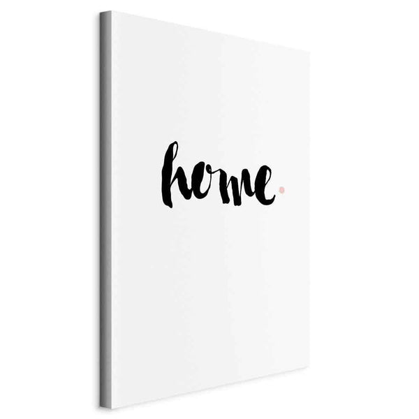 Quadro - Home and Dot (1 Part) Vertical