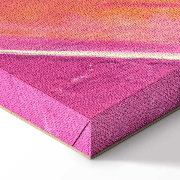 Quadro - Energetic Shapes - Dynamic Oil Paint Composition on Canvas