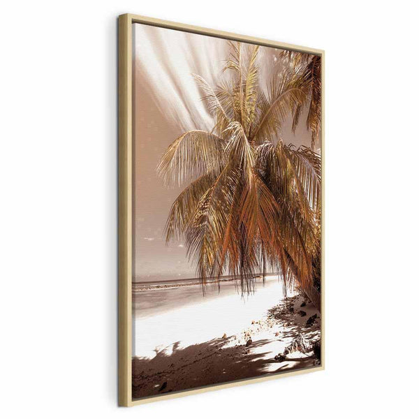 Quadro - Palm Shadow (1 Part) Vertical