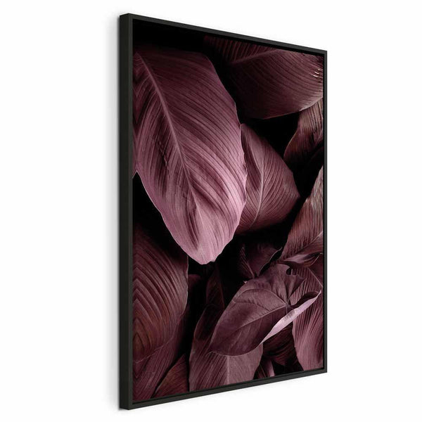 Quadro - Velvet Leaves (1 Part) Vertical