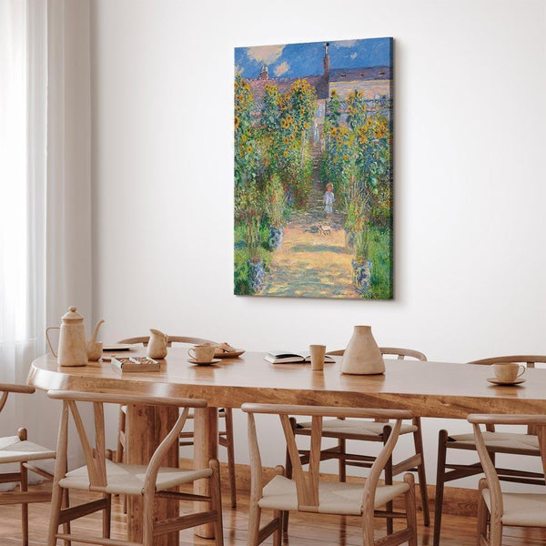 Quadro - Claude Monet – Monet’s Garden at Vétheuil