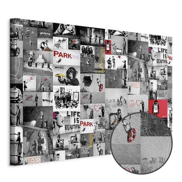 Quadro - Street Art: Banksy