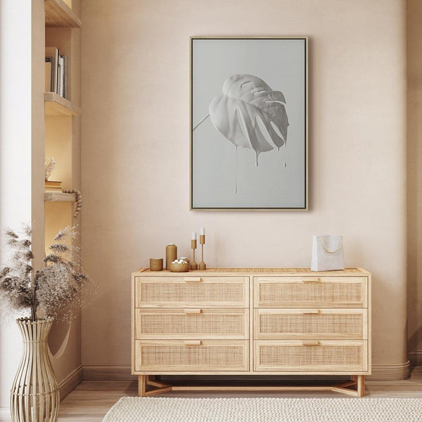 Quadro - Bright Monstera (1 Part) Vertical