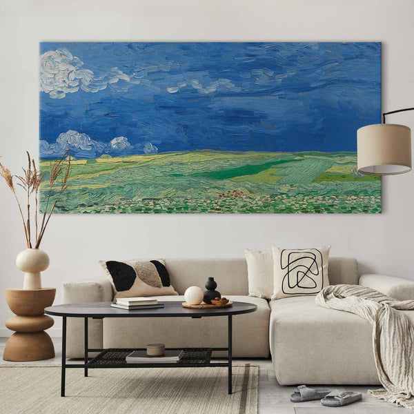 Quadro XXL - Vincent van Gogh – Wheat Field under Thunderclouds