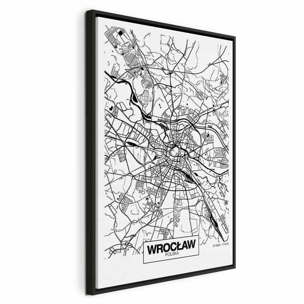 Quadro - City Plan: Wroclaw (1 Part) Vertical