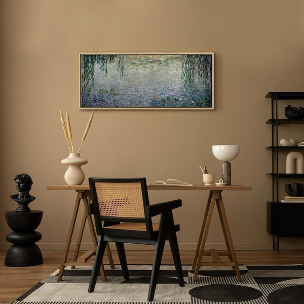 Quadro - Claude Monet – The Water Lilies – Clear Morning with Willows