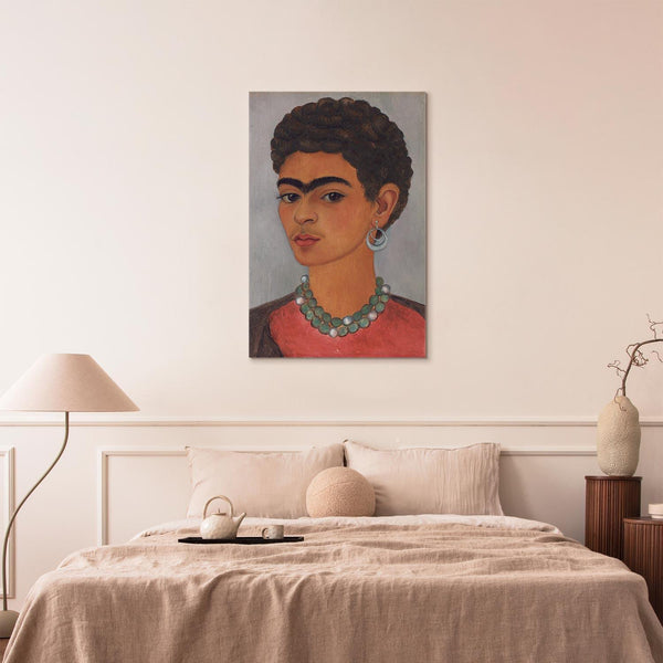 Quadro - Frida Kahlo – Self-Portrait with Curly Hair