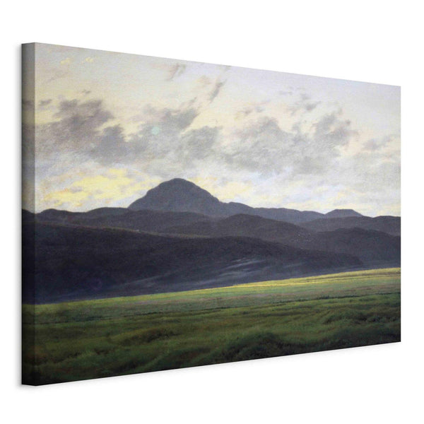 Quadro - Caspar David Friedrich – Mountain Landscape in Bohemia