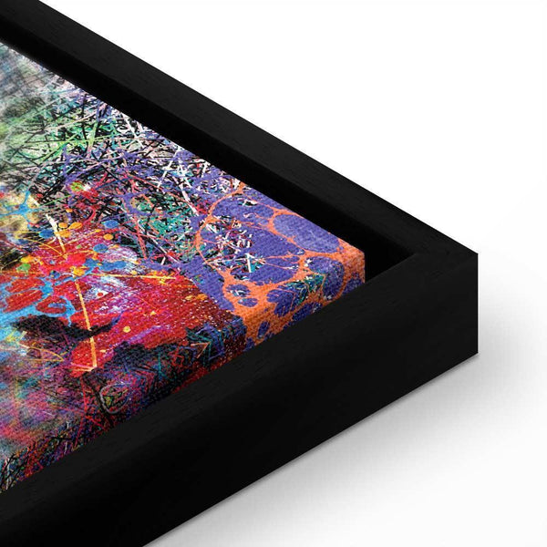 Quadro - Map: Jackson Pollock inspiration
