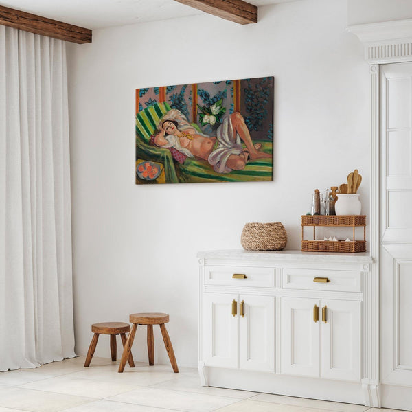 Quadro - Henri Matisse – Reclining Odalisque with Magnolias