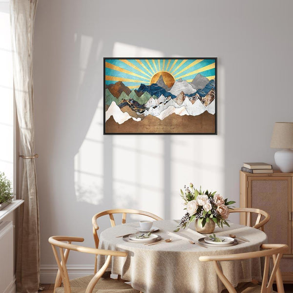 Quadro - Morning in the Mountains (1 Part) Wide