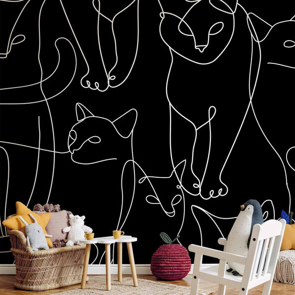 Carta da parati - Cat Habits - First Variant