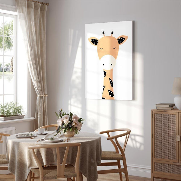 Quadro - Funny Giraffe (1 Part) Vertical