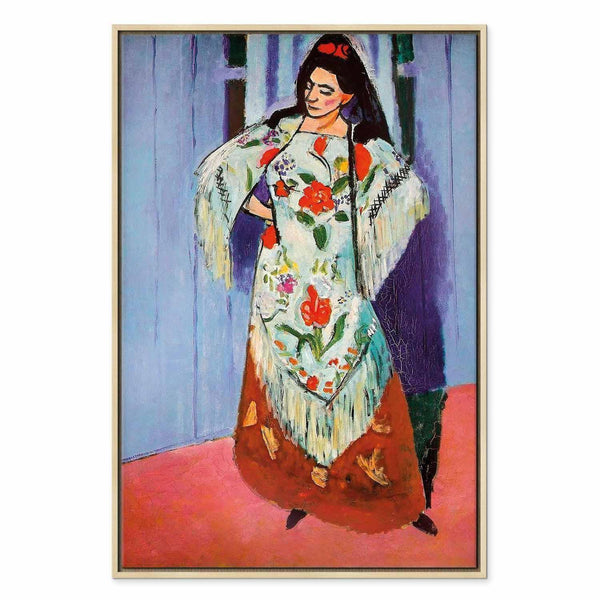 Quadro - Henri Matisse – Madame Matisse with Manila Shawl