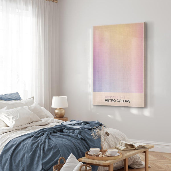 Quadro - Peaceful Drift - Delicate Pastel Shades Creating a Harmonious Whole