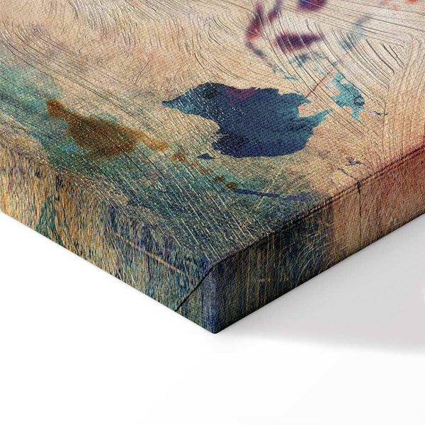 Quadro - Rainbow Map (triptych)