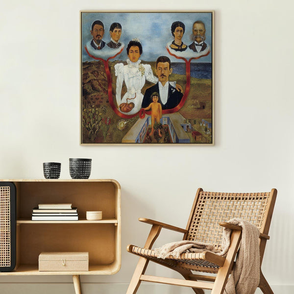 Quadro - Frida Kahlo – My Grandparents, My Parents and I