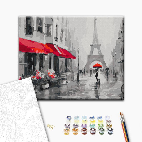 Quadro fai da te - Rainy Paris