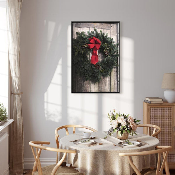Quadro - Christmas Wreath (1 Part) Vertical