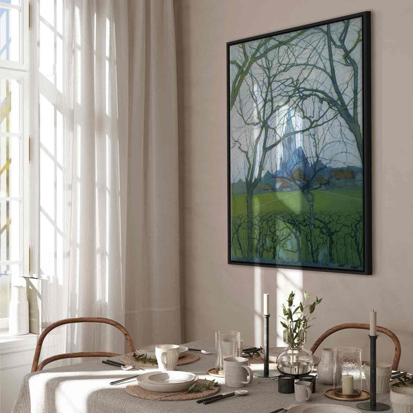 Quadro - Piet Mondrian – St Jacob's Church