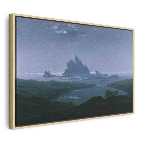 Quadro - Caspar David Friedrich – Cliff reef on the beach