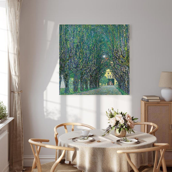 Quadro - Gustav Klimt – Avenue in the Park of Schloss Kammer