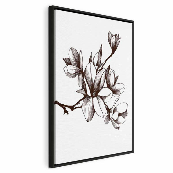 Quadro - Renaissance Magnolias (1 Part) Vertical