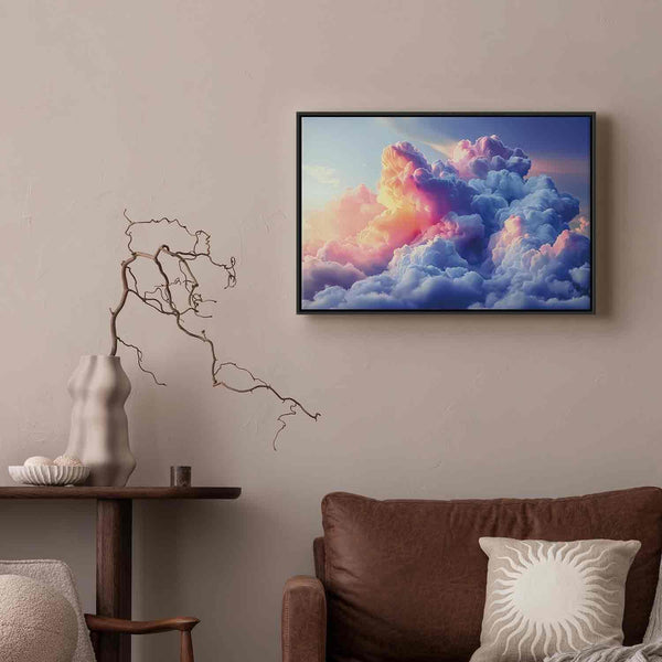 Quadro - Clouds Like Painted: Artistic Brushes of Dawn Painting the Sky