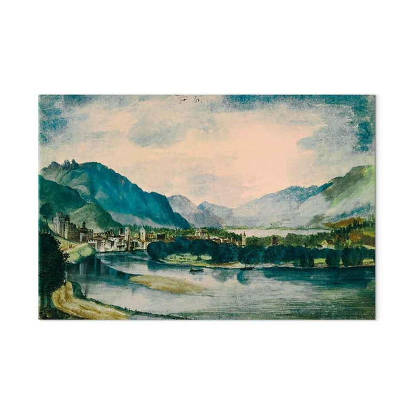 Quadro - Albrecht Dürer – View of Trento from the North