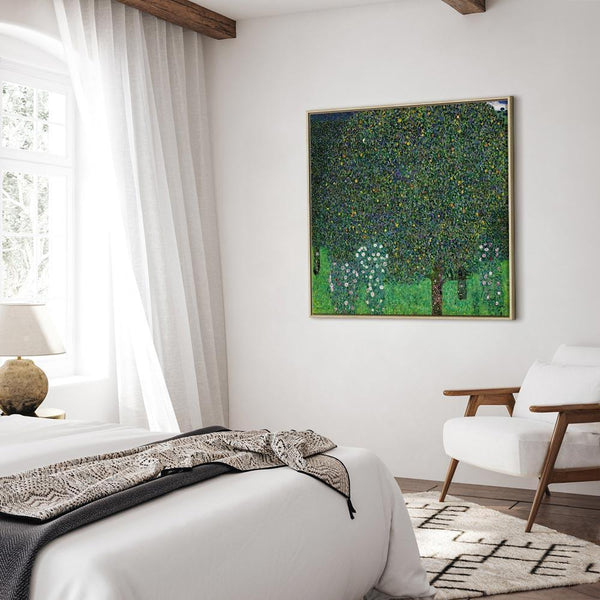 Quadro - Gustav Klimt – Roses Among the Trees
